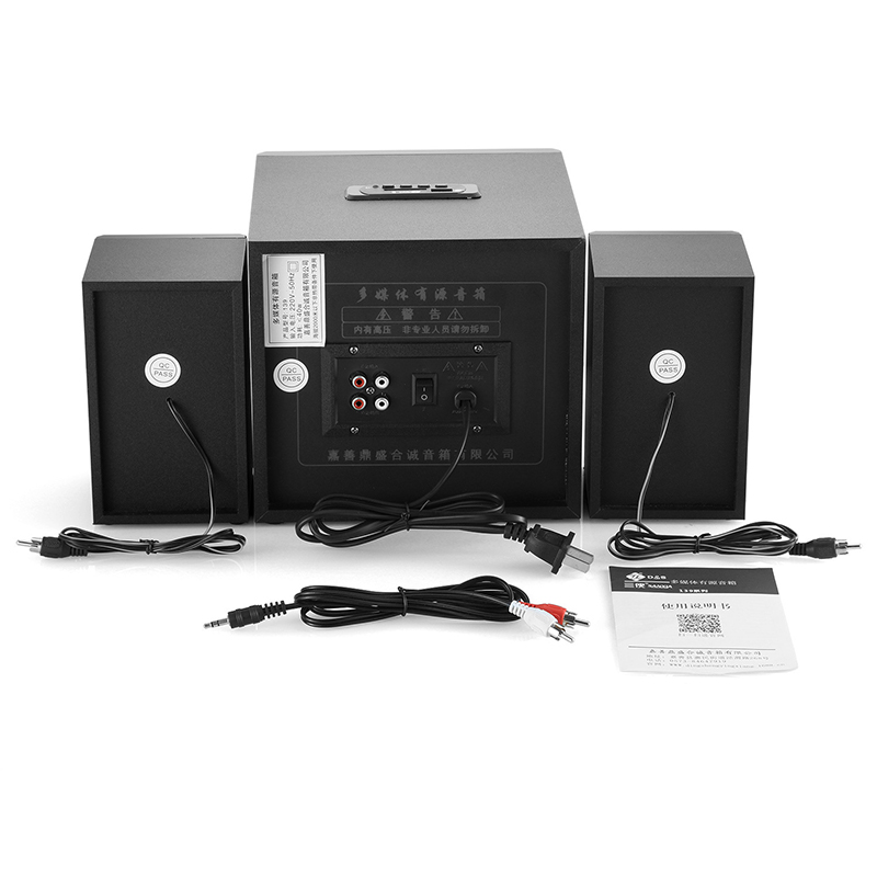 Деревянный компьютерный динамик H0T3G для домашнего кинотеатра