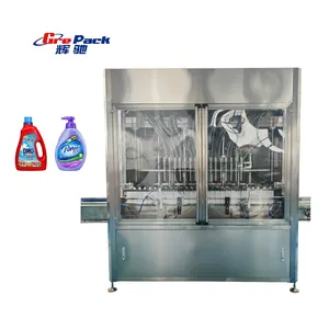 Automatic Cream Lotion Liquid Cosmetic Filling Machine Filling Packing Production Line