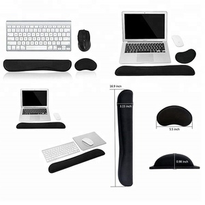 Prezzo di fabbrica all'ingrosso poggiapolsi per tastiera del <span class=keywords><strong>Computer</strong></span> e supporto per tappetino per Mouse <span class=keywords><strong>Set</strong></span> di Memory Foam ideale per il gioco dell'ufficio di lavoro - Product Image 3