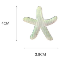 Nouvelles décorations de chaussures en plastique ABS Jiete, motif étoile de dessin animé mignon, série cuisine Guangdong, accessoires décontractés 3D DIY