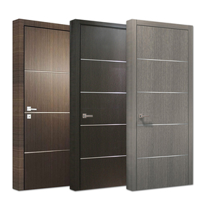 Puertas Acústicas de Madera Prefabricadas a Precio Económico, Personalizadas, para Proyectos de Casas y Hoteles, <span class=keywords><strong>Puerta</strong></span> Interior Insonorizada de Madera Maciza de Pino - Product Image 5