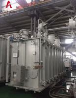 Transformateur triphasé immergé dans l'huile à haute efficacité 250 kVA, bobine à double couche pour centrales d'énergie renouvelable, prix usine