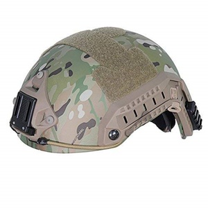 Casque de travail tactique réglable en nylon/polyester ignifuge avec logo personnalisé, deux tailles - Product Image 6