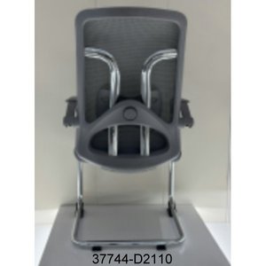 เก้าอี้สำนักงานที่เรียบง่ายและสะดวกสบายพร้อมพนักพิงสูงและปรับความสูงได้บนล้อ37744-D2110 - Product Image 4