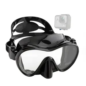 Snorkel Set specchio per il viso in Silicone nuoto maschera per lo Snorkeling occhiali da immersione