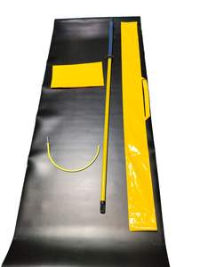 Bâton isolant en fibre de verre haute tension pour le sauvetage des personnes en cas de choc électrique 10KV-35KV Capacité de charge de 100 kg - Product Image 3