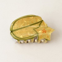 Jolies pinces à cheveux en acétate en forme de fruits de dessin animé (Fraise, Citron, Cactus, Avocat, Biscuit) pour femmes, accessoires capillaires d'été