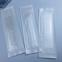 Vente en gros d'autocollants auriculaires plaqués or Acuseeds Set d'outils de thérapie d'acupression avec graines d'oreille Kit d'acupuncture de massage