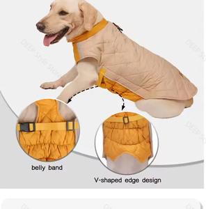 Ropa Ecológica para Mascotas, Otoño Invierno, Abrigos Modernos y Clásicos para Perros, Reflectantes, de Algodón Grueso, Cálidos, para Uso en Exteriores, Nuevos - Product Image 2