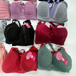 0.89美元型号CGT019尺寸36-48cd现成库存大女性乳房加厚全杯女式文胸 - Product Image 3