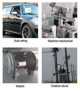 Tubo di protezione cavo divisibile in Nylon nero condotto corrugato per isolamento cavi di protezione - Product Image 6