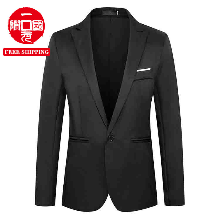 Мужской костюм, весна 2021, приталенная профессиональная одежда, повседневная куртка