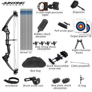 Junxing M131a Hợp Chất Cung Và Thiết Lập 20-70lbs Tốc Độ 320fps Trái/Tay Phải Sử Dụng Cho Bắn Cung Bắn Súng Câu Cá Săn Bắn Hợp Chất Cung - Product Image 6