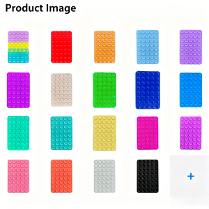 Support de téléphone multifonctionnel en silicone à <span class=keywords><strong>ventouse</strong></span> simple face, sans perçage - Product Image 2