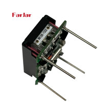 Compteur à 6 chiffres pour un suivi précis du temps, horloge LCD avec construction métallique pour applications industrielles et de transport