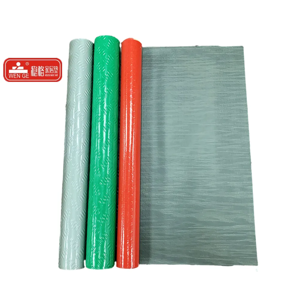 Hochwertige wasserdichte Kunststoff münze PVC-Boden matte Kunststoff-Vinyl boden in Rolle