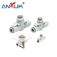 Controlador de Velocidad de Grado Industrial ANRUK ASC2 con Válvula de Retención y Rosca M8 para Equipos de Procesamiento de Alimentos