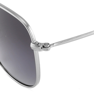 Gafas de Sol con Marco Metálico Geométrico, Rectangulares, Montura Completa, Unisex, Protección UV400, Estilo Casual para Adultos - Product Image 4