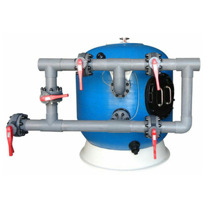 กรองทรายไฟเบอร์กลาส CADISDON รุ่น CS-650 ขนาด 860*DN650 มม. หนา 6 มม. สีฟ้า ความจุน้ำ 15 ลูกบาศก์เมตร สำหรับกรองสระว่ายน้ำ - Product Image 1