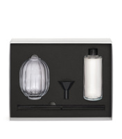 Ensemble diffuseur de parfum de luxe en verre, bâtonnets en rotin, huiles essentielles d'aromathérapie, cadeau d'intérieur, personnalisable, faible MOQ, OEM