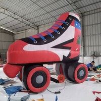 Chaussures ballons gonflables patins à roulettes pour publicité / Décorations gonflables personnalisées pour événements sportifs
