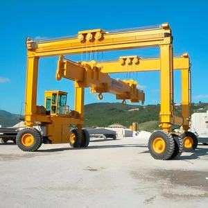 رافعة جسرية من النوع المتحرك 50 طن 60 طن رافعة جسرية من النوع المطاطي للبيع - Product Image 4