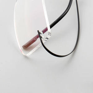 Phổ biến 5018 unisex không có vành kính hình chữ nhật lens đa màu sắc khung quang học - Product Image 3