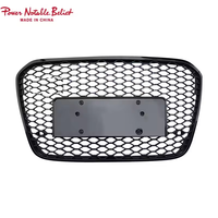 Grille de pare-chocs avant en nid d'abeille A6 S6 pour Audi A6 S6 C7 2012 2013 2014 2015