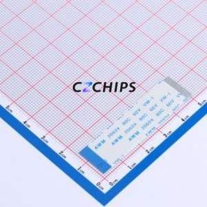 FC-0.5A-26P-50mm FFC Cable (Flexible Flat Cable) P=0.5mm Connector 26P 0.5mm 0.3mm Reverse - Product Image 1