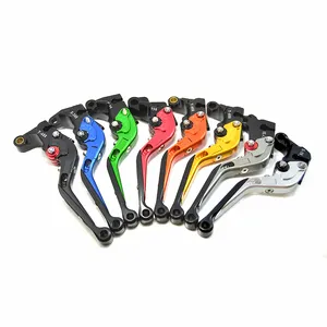 Wholesale Custom Motorcycle Accessories CNC Adjustable Folding Extendable Brake Clutch Levers For Yamaha TMAX 500 TMAX500 T-MAX