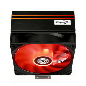 Wanmisle พัดลมคอมพิวเตอร์ RGB 4ท่อความร้อนพัดลม CPU 120mm PWM เงียบ LGA115X/1200/17XX/1366 CPU ชุดระบายความร้อนสูง perfor - Product Image 4