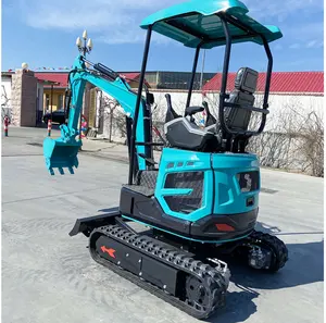 CE EPA Approved Crawler Small Excavators Micro Backhoe Digger Hydraulic Track 1.8TON 2TON Mini Excavator With Shovel