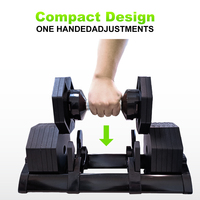 Haltères réglables de gymnastique de 32kg, équipement de fitness octogonal, nouveau style d'haltères, ensemble d'haltères pour usage domestique (couleur OEM)