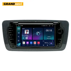 GRANDNAVI pantalla táctil coche Radio navegación GPS WIFI BT llamada inalámbrica CarPlay Android Auto BT llamada para Seat Ibiza 2009-2013