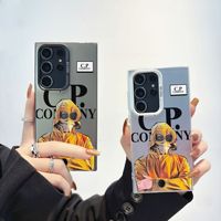 Nouvelle coque de téléphone portable CP Company jaune colorée argentée pour Samsung S25 S24 Ultra S23 PLUS A15 A14 A02s A05s IMD Funda Back Cover