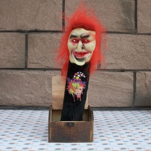 Surprise de noël Blague drôle Boîte <span class=keywords><strong>En</strong></span> Bois Rustique Blague Peur Jouet Boîte - Product Image 5