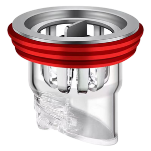 Chrome Plated Anti Odor Floor Drain Bathroom Shower Waste Drain Anti <b>Clog</b> Sanitary Drain Fitting For Washroom - Product Image 4