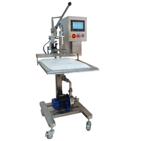 Machine de remplissage et de bouchage manuelle pour sacs de 10 L de mélange de crème glacée molle en boîte