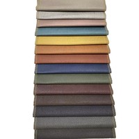 Tissu d'ameublement en similicuir gaufré grain doux pour canapé, chaise et mobilier – Vente en gros