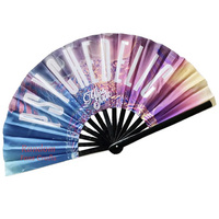 Holz Hand Fan Hochwertige kunden spezifische Hand Falt fächer Bambus Hochzeits geschenke für Gäste Neujahr Ostern Thanksgiving Souvenirs