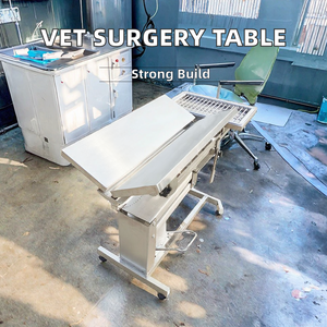Профессиональное ветеринарное оборудование, 304 из нержавеющей стали, столик для ветеринарной хирургии, многофункциональная операционная кровать для животных - Product Image 4