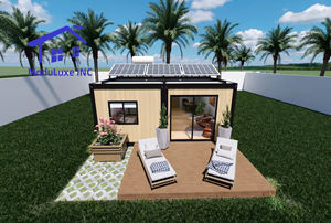 Casa Prefabricada de Lujo, Estructura de Acero Modular, Casa Contenedor, Cabaña de Campo Desmontable, Vivienda Portátil Prefabricada - Product Image 2