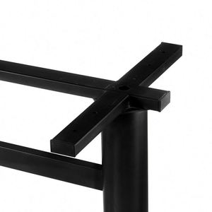Base de Mesa Moderna de Hierro con Recubrimiento de Polvo Negro para Restaurante, Comedor, Cocina, Hotel, Exterior, Taller, Repuesto de Muebles - Product Image 5
