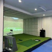 Tapetes de Golf para Interiores/Exteriores / Ayudas para el Práctica del Swing en Césped Artificial / Entrenamiento