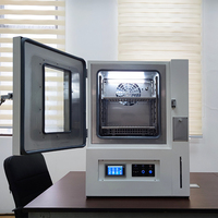 Mini-chambre thermique programmable -70~150°C en acier inoxydable avec télécommande, équipement de laboratoire de bureau SW106