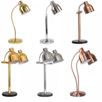 Lampes chauffantes pour aliments en acier inoxydable, station de buffet lumineuse, lampe chauffante électrique pour aliments