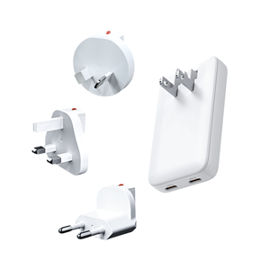 Chargeur universel GaN 65W, charge rapide pour ordinateur portable, tablette, téléphone - Product Image 1