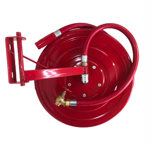 Dérouleur d'incendie manuel à double bobine 30m 1 pouce avec sélection de buse de pulvérisation DC à coupure automatique - Product Image 2