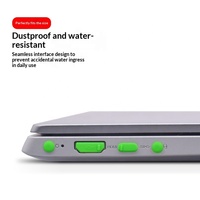 16-teiliges Laptop-Staubschutz-Set: USB-Silikonstopfen für Anschlussabdeckungen, RJ45-Netzwerkanschlusskappen, Audio-Buchsen-Dichtungen – auf Lager