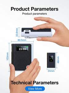 Microphones cravate S69 avec amplificateur vocal et haut-parleur, double microphone sans fil pour enseignant, réunion, entraîneur, guide touristique - Product Image 5